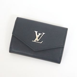 ルイヴィトン(LOUIS VUITTON)の【LOUIS VUITTON】ルイヴィトン ポルトフォイユロックミニ 三つ折り財布 ノワール M63921 RFID/ok06558ik(財布)