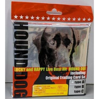 【中古CD】LUCKY and HAPPY Live Best Hit HOUND DOG／ハウンド・ドッグ/大友康平/八島順一/松井五郎/松尾由紀夫/藤村一清/石川鉄男(ポップス/ロック(邦楽))