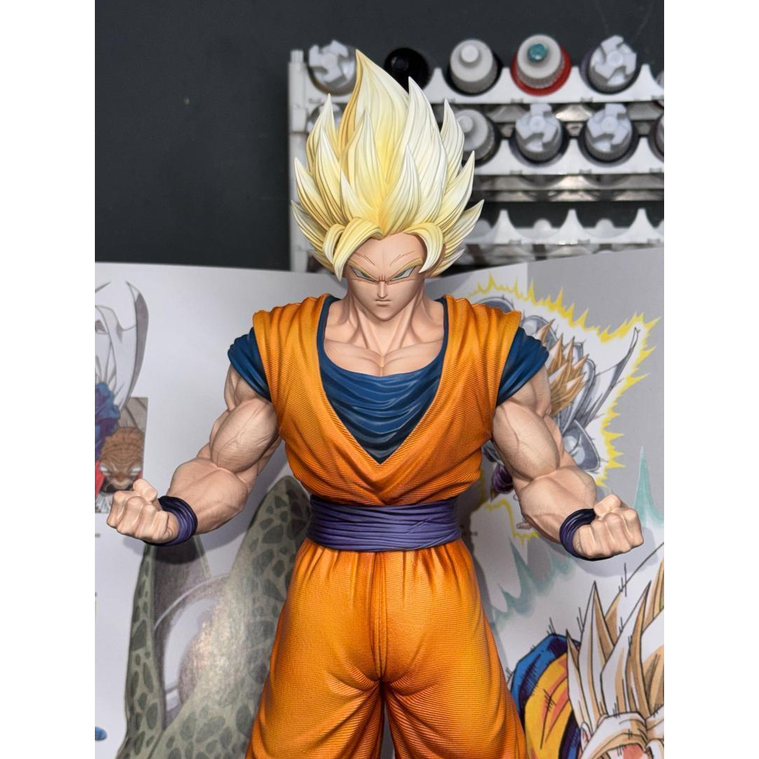 ドラゴンボールZ 超サイヤ人ゴテンクス フィギュア　ガレージキット ドラゴンボールZ 超サイヤ人ゴテンクス フィギュア ガレージ