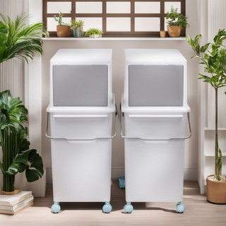 コンパクトサイズのフロントオープンゴミ箱17L(ごみ箱)