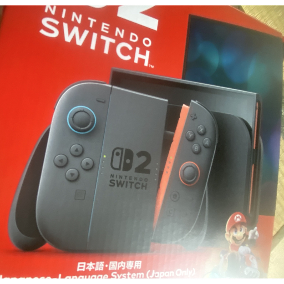 Switch2マリカセット箱 エンタメ/ホビーのゲームソフト/ゲーム機本体(家庭用ゲーム機本体)の商品写真