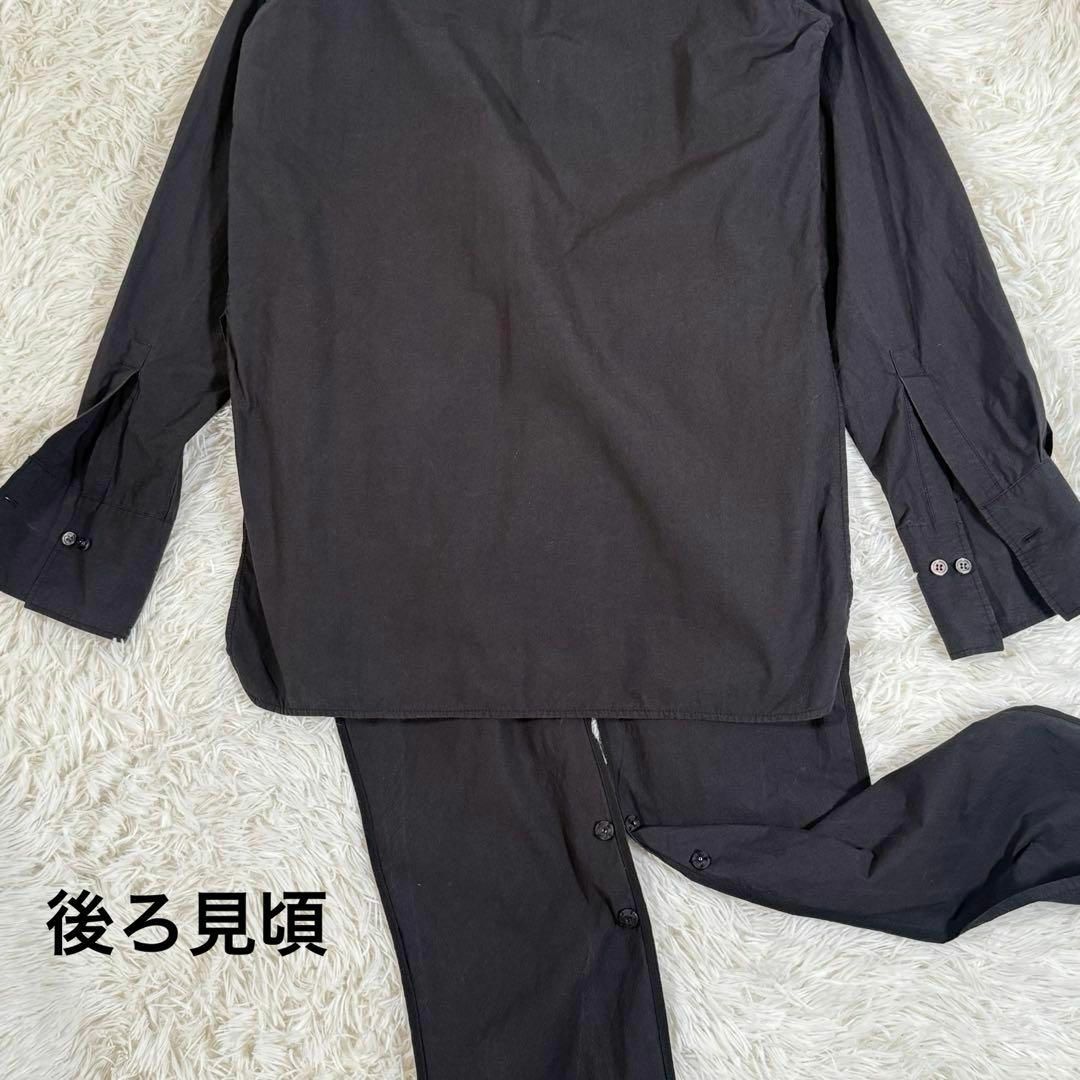 Y's - ワイズ ドレープヘム シャツ バッスル 長袖 TAKESHI