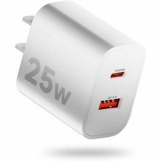 タイプc 充電器 PD25W 急速充電器 アダプタ コンセント 白