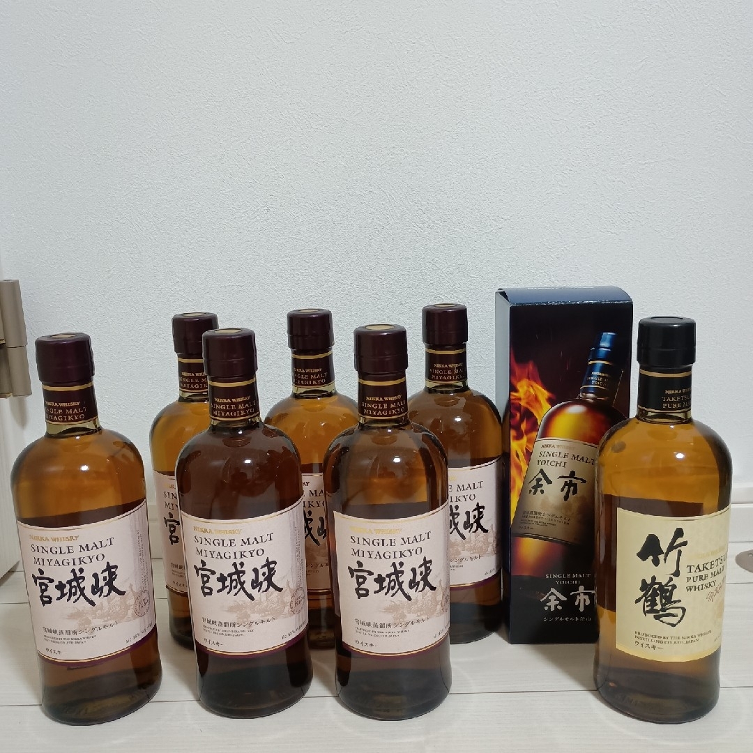ニッカウイスキー8本セット