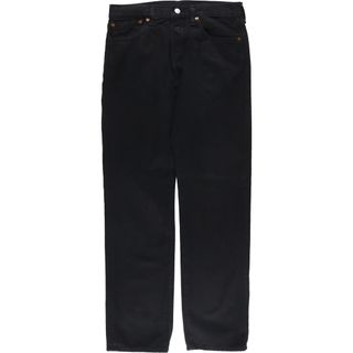 リーバイス(Levi's)の古着 リーバイス Levi's 501 ブラックデニム ストレートデニムパンツ メンズw31相当 /eaa556372(デニム/ジーンズ)