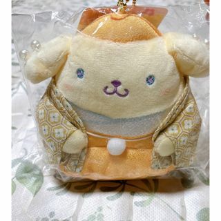 サンリオ(サンリオ)の新品☆ポムポムプリン サンリオ ゆめふわおもてなし　ボールチェーン ぬいぐるみ(キャラクターグッズ)