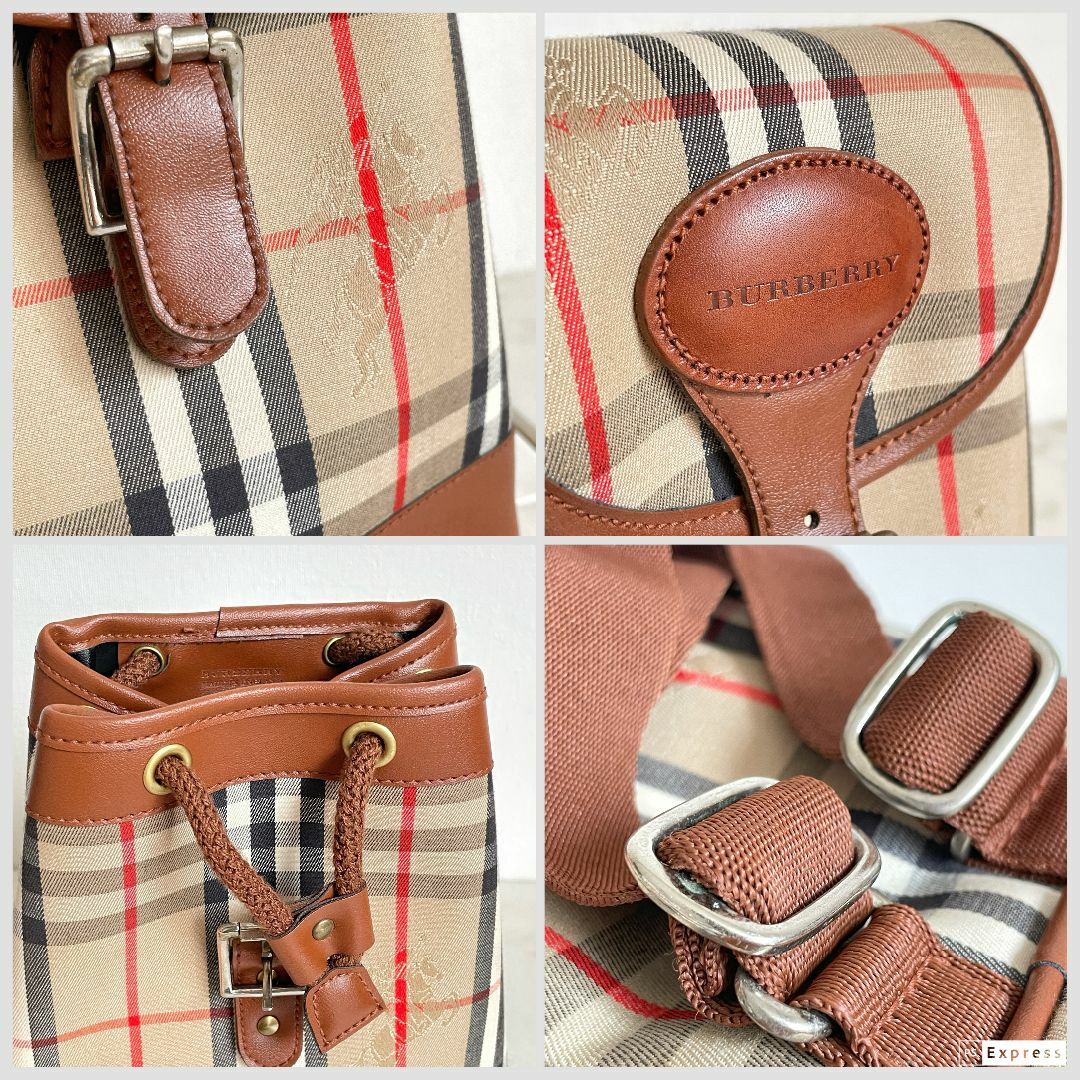 BURBERRY(バーバリー)のBURBERRY バーバリー ヴィンテージ ミニリュック ノバチェック レディースのバッグ(リュック/バックパック)の商品写真