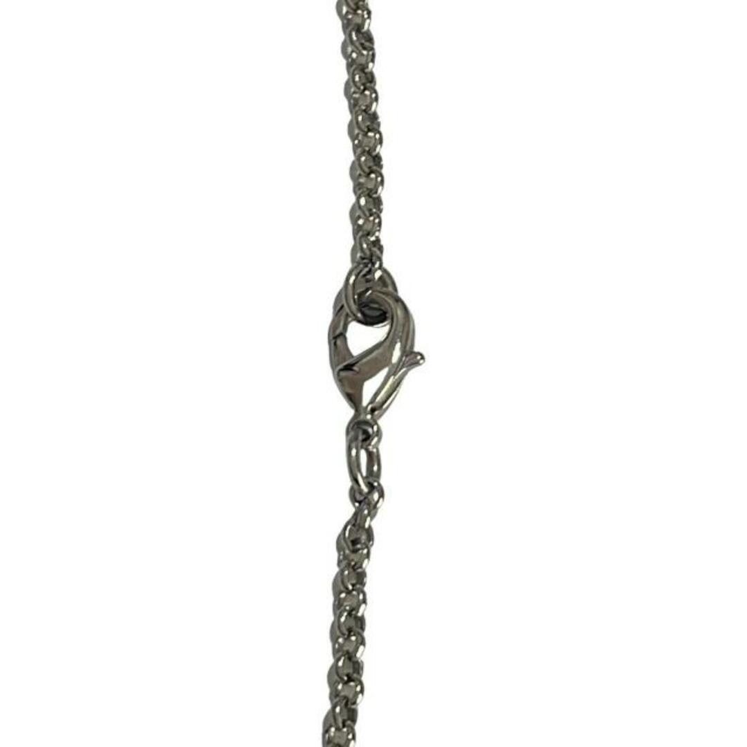 Salvatore Ferragamo(サルヴァトーレフェラガモ)のFERRAGAMO/SalvatoreFerragamo(サルバトーレフェラガモ) ネックレス美品  - シルバー ガンチーニ/ハート レディースのアクセサリー(ネックレス)の商品写真