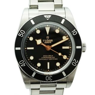 チュードル(Tudor)の【5wwe0169】チュードル ブラックベイ 79000N ブラウン文字盤【中古】腕時計 メンズ(腕時計(アナログ))