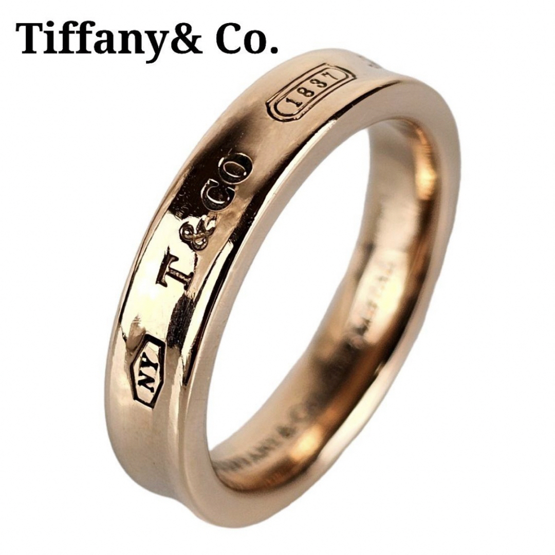 独創的 TIFFANY&Co. ピンクゴールド 11号 ナローリング ティファニー アクセサリー