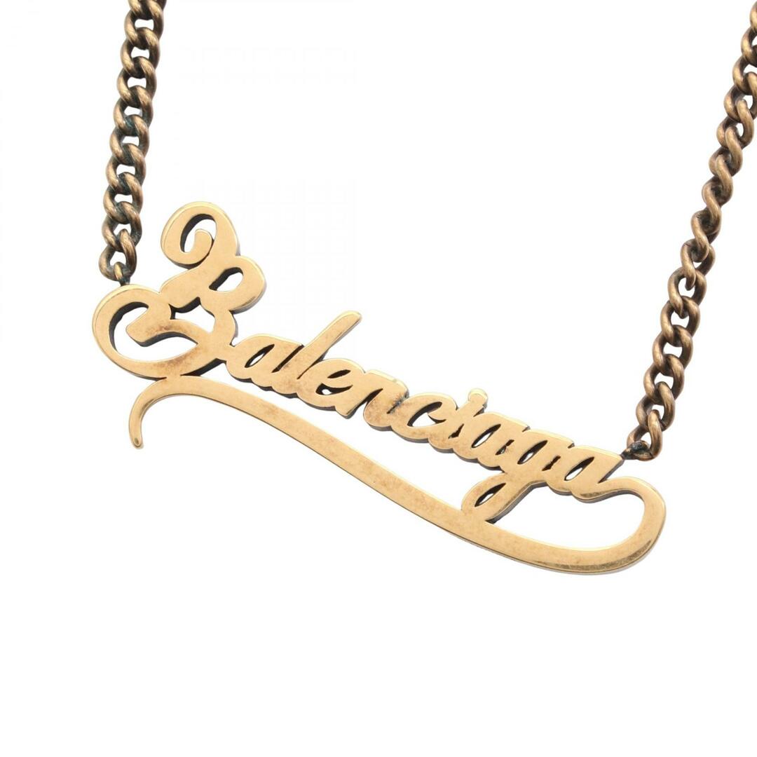 【特価!関税送料込】BALENCIAGA ロゴプレート ネックレス BALENCIAGA - バレンシアガ BALENCIAGA ロゴプレート ネックレス