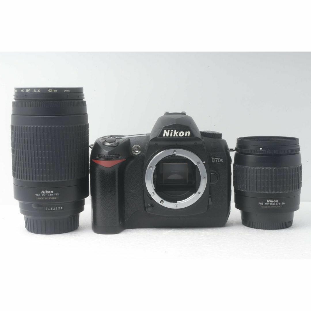 ❤️初心者おすすめNikon D70s❤️カンタン操作でキレイに撮れる一眼レフ♪ スマホ/家電/カメラのカメラ(デジタル一眼)の商品写真