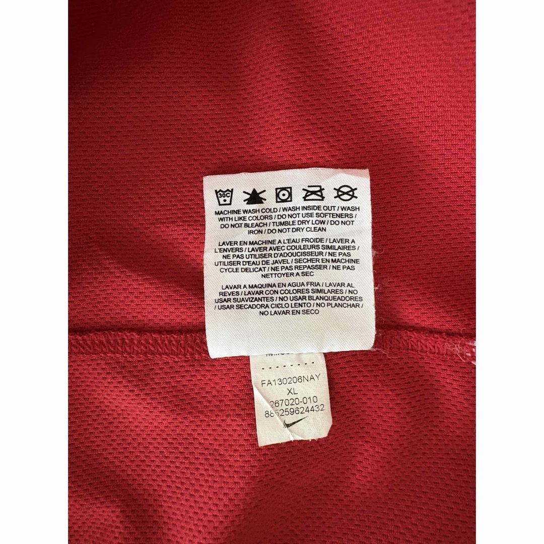 NIKE(ナイキ)の00s レア ナイキゴルフ マイクロソフト 半袖 ポロシャツ レッド XL 企業 メンズのトップス(ポロシャツ)の商品写真