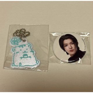 INI XQUARE カプセルトイ 髙塚大夢 キーホルダー ミニ缶バッジ(アイドルグッズ)