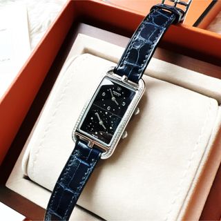 エルメス(HERMES)の極美品　HERMESエルメス　腕時計  ナンタケット　デュアルタイム GM39 (腕時計)