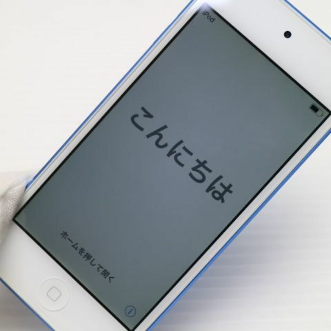 【美品】iPod touch 第6世代 128GB ブルー 本体のみ iPod - 超美品 iPod touch 第6世代 128GB ブルー M666の通販 by