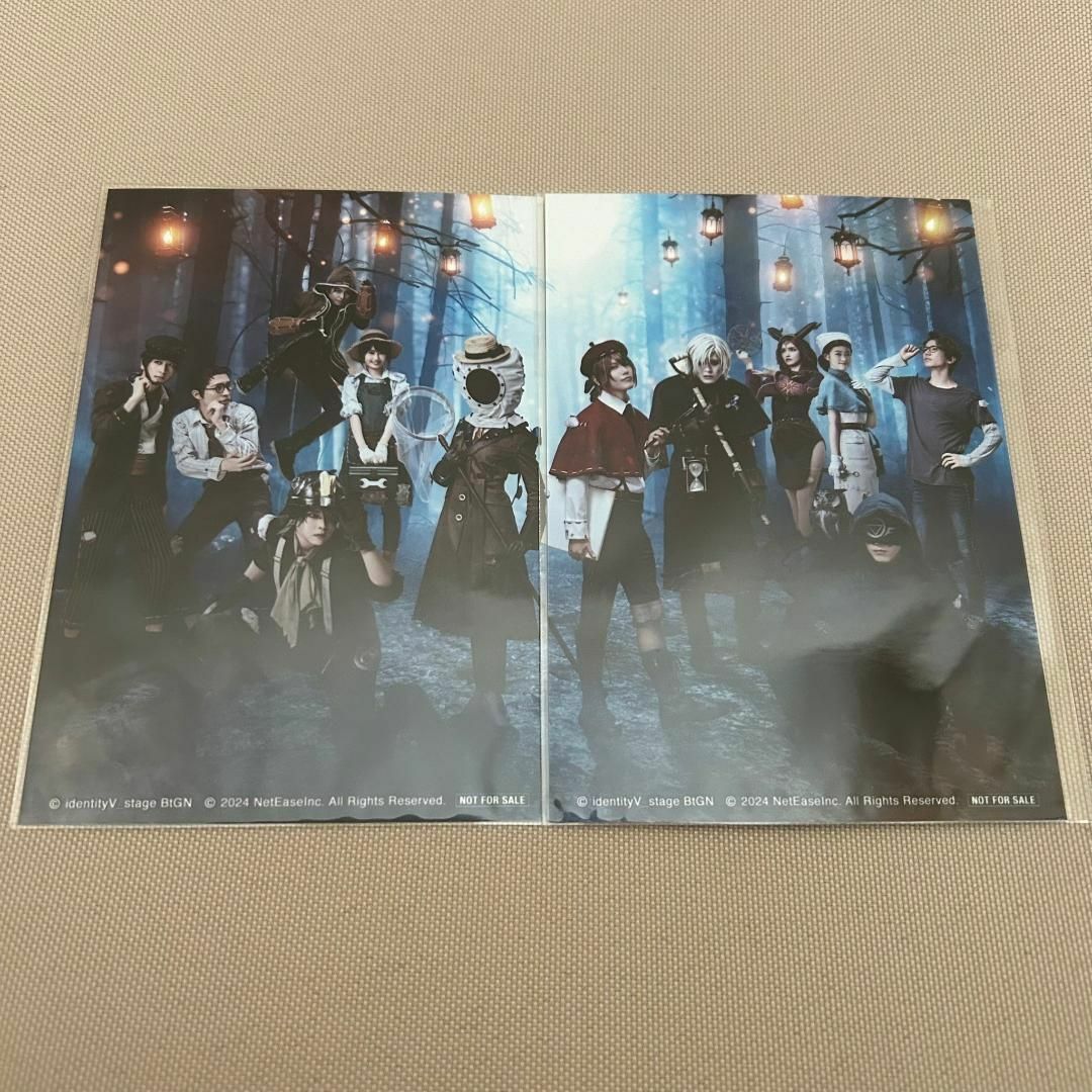 舞台 第五人格 Identity V 特典 ブロマイド サバイバー エンタメ/ホビーのアニメグッズ(その他)の商品写真