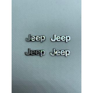 ジープ　ミニエンブレム　4枚(車内アクセサリ)