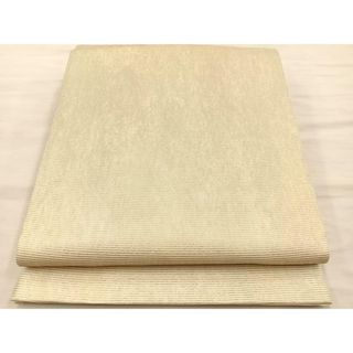 平和屋着物＊夏物　六通柄袋帯　霞文　金糸　正絹　逸品　BAAT3028hv
