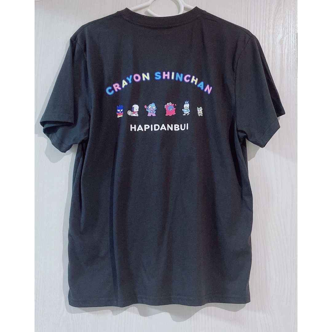 クレヨンしんちゃん(クレヨンシンチャン)のクレヨンしんちゃんキャラクターズ×はぴだんぶい　tシャツ レディースのトップス(Tシャツ(半袖/袖なし))の商品写真