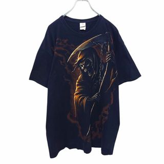 【FRUIT OF THE LOOM】 グリムリーパーTシャツ S-1745(Tシャツ/カットソー(半袖/袖なし))