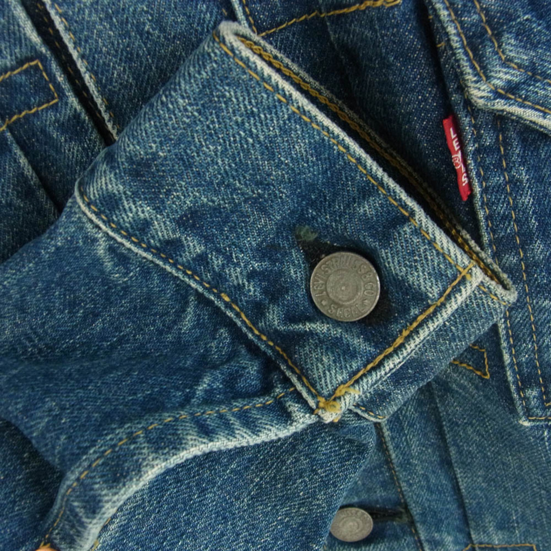 Levi's - 濃紺 LEVIS2nd J02日本製デニムジャケット40リーバイス