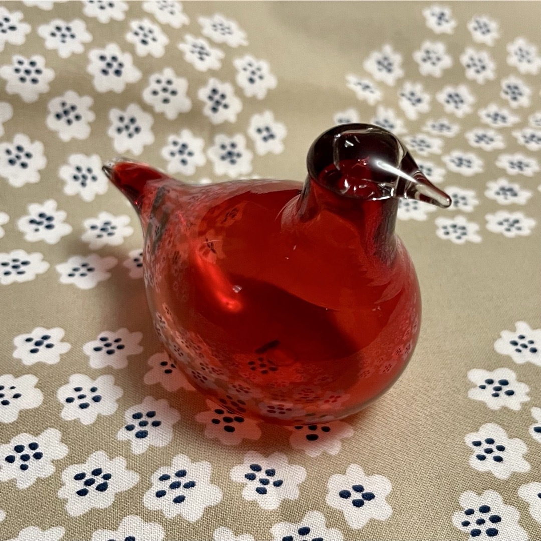 iittala(イッタラ)のittala リトルターン　クランベリー インテリア/住まい/日用品のインテリア小物(置物)の商品写真