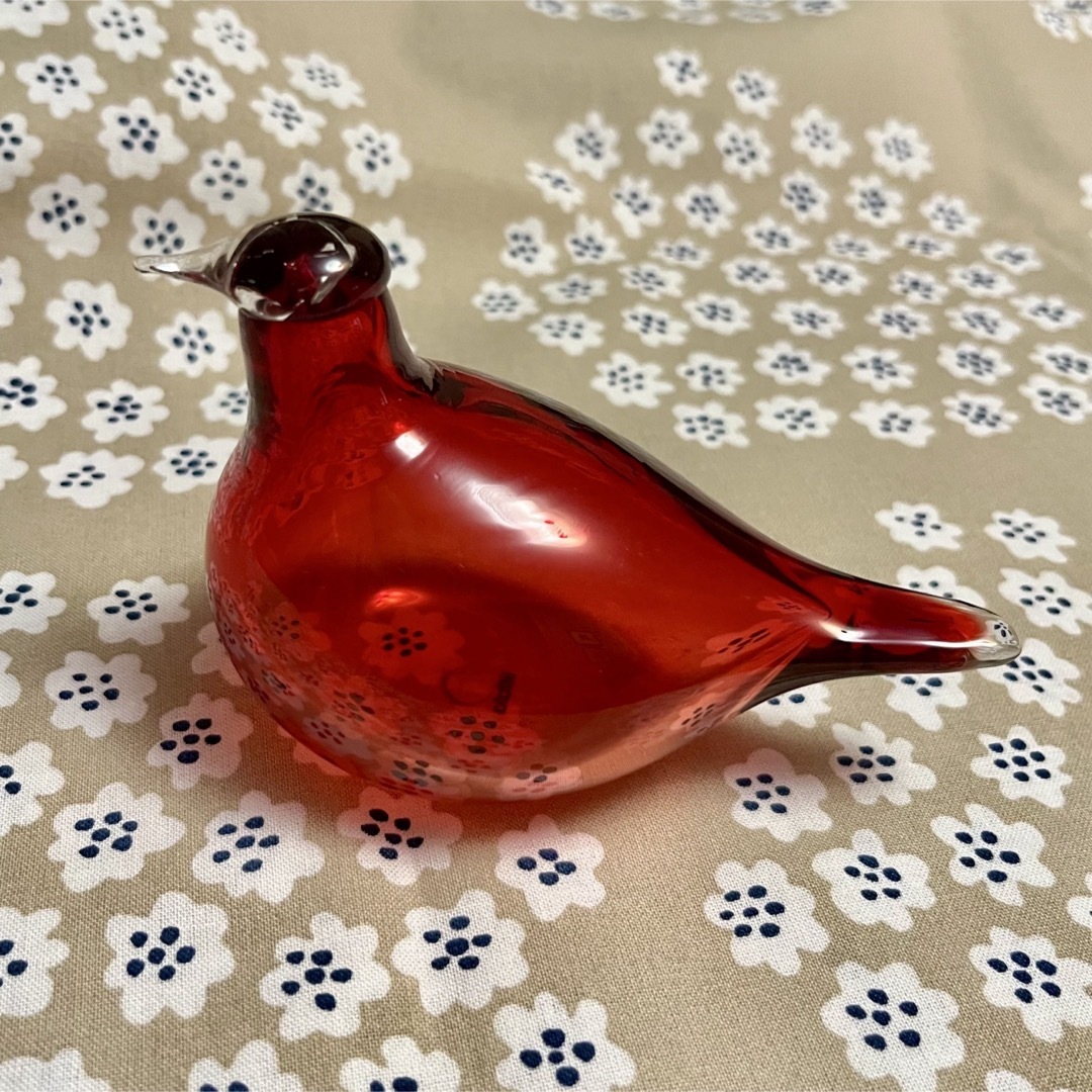 iittala(イッタラ)のittala リトルターン　クランベリー インテリア/住まい/日用品のインテリア小物(置物)の商品写真