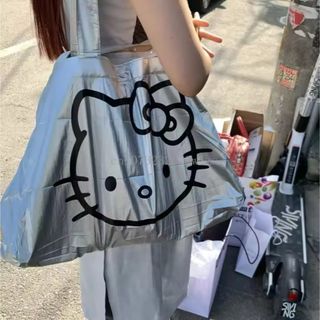 新品 open yy キティ ショッパー バッグ トート(トートバッグ)