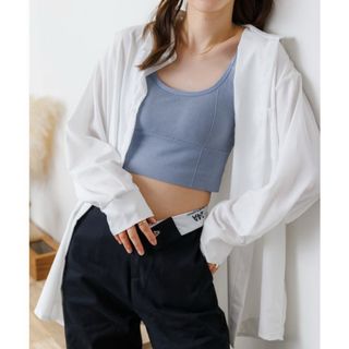 ada 新品とろみゆったりシャツ(シャツ/ブラウス(長袖/七分))