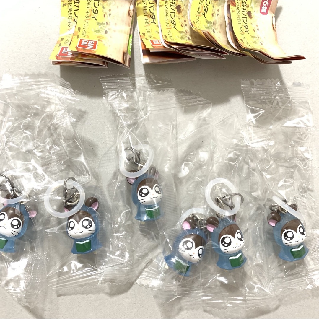 6個セット とっとこハム太郎 めじるしアクセサリー のっぽくん エンタメ/ホビーのおもちゃ/ぬいぐるみ(キャラクターグッズ)の商品写真