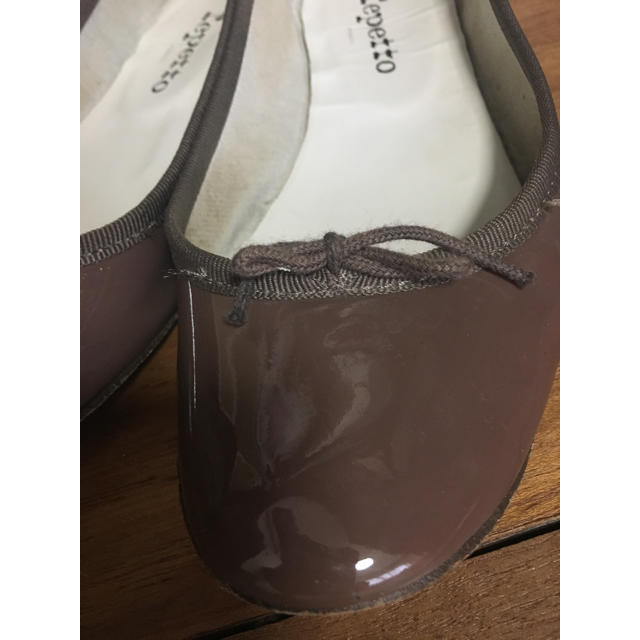 repetto(レペット)のレペット エナメル 23.5 みかん様 レディースの靴/シューズ(バレエシューズ)の商品写真