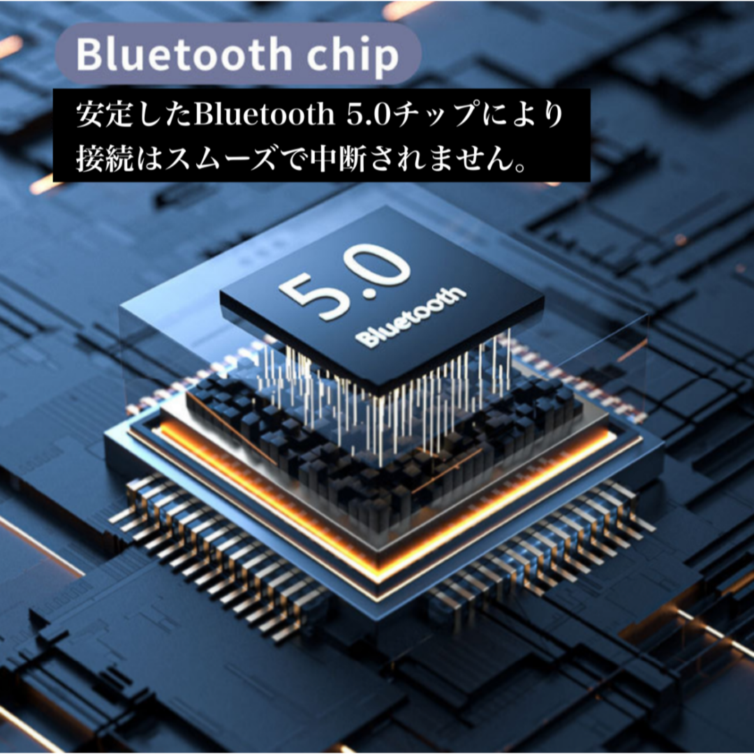 A335　猫耳ヘッドフォン　ブラック　Bluetoothチップ インテリア/住まい/日用品の日用品/生活雑貨/旅行(日用品/生活雑貨)の商品写真