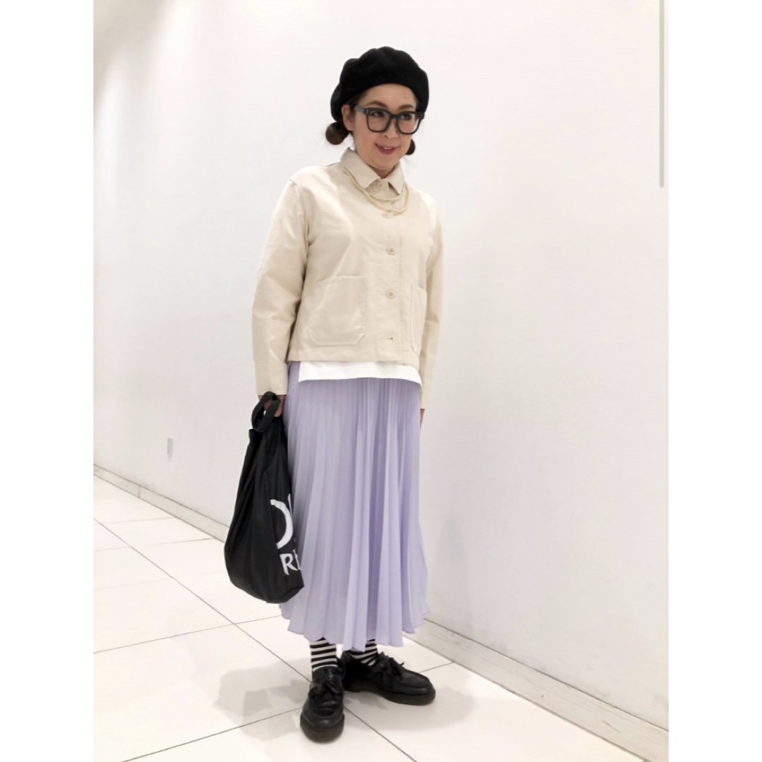 UNIQLO(ユニクロ)のユニクロ UNIQLO ジャージーショートジャケット 未着用品 レディースのジャケット/アウター(その他)の商品写真