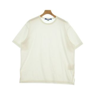 ジュンヤワタナベマン(JUNYA WATANABE MAN)のJUNYA WATANABE MAN Tシャツ・カットソー L 白 【古着】【中古】(Tシャツ/カットソー(半袖/袖なし))