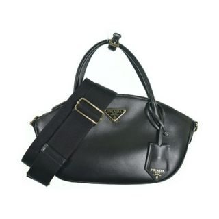 プラダ(PRADA)のPRADA プラダ ハンドバッグ  黒 【古着】【中古】【送料無料】 【古着】【中古】(ハンドバッグ)