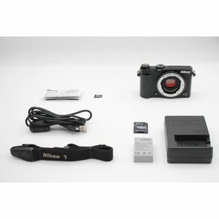 極上品◆Nikon 1 J5 ボディ ブラック◆シャッター回数8270回のみ♪(ミラーレス一眼)
