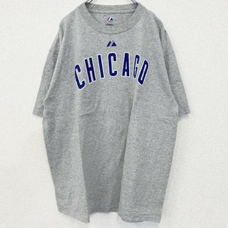 古着　used　Majestic Athletic　マジェスティック・アスレチック　ラミレス　シカゴ・カブス　グレー　XLサイズ(Tシャツ/カットソー(半袖/袖なし))