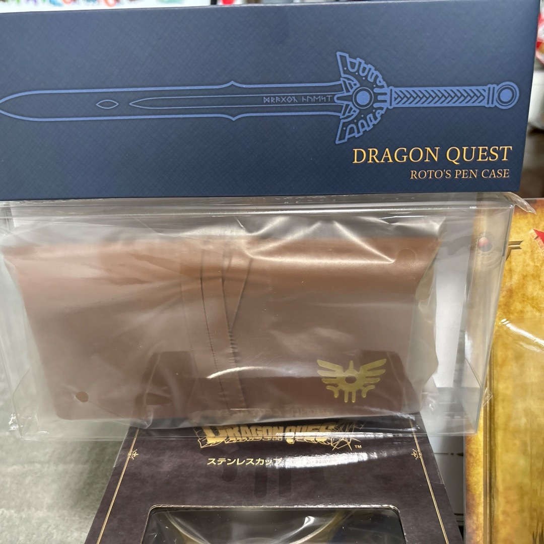 ネット限定お買い得商品 - ショップチャンネル ドラゴンクエスト ロトのしるし ステンレスカップ ロトの剣ペン その他