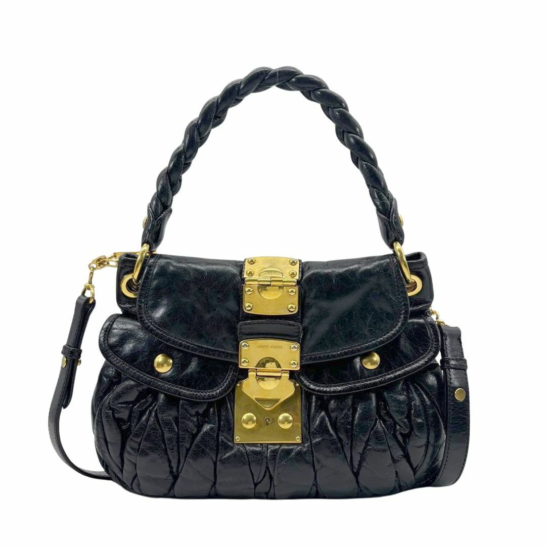 大人女性の MIU MIU - 2WAYショルダー マテラッセ 【miumiu】ミュウミュウ バッグ