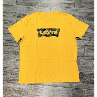 リーバイス(Levi's)のリーバイス　Tシャツ 半袖　イエロー×カモフラージュ　メンズ サイズL(Tシャツ/カットソー(半袖/袖なし))