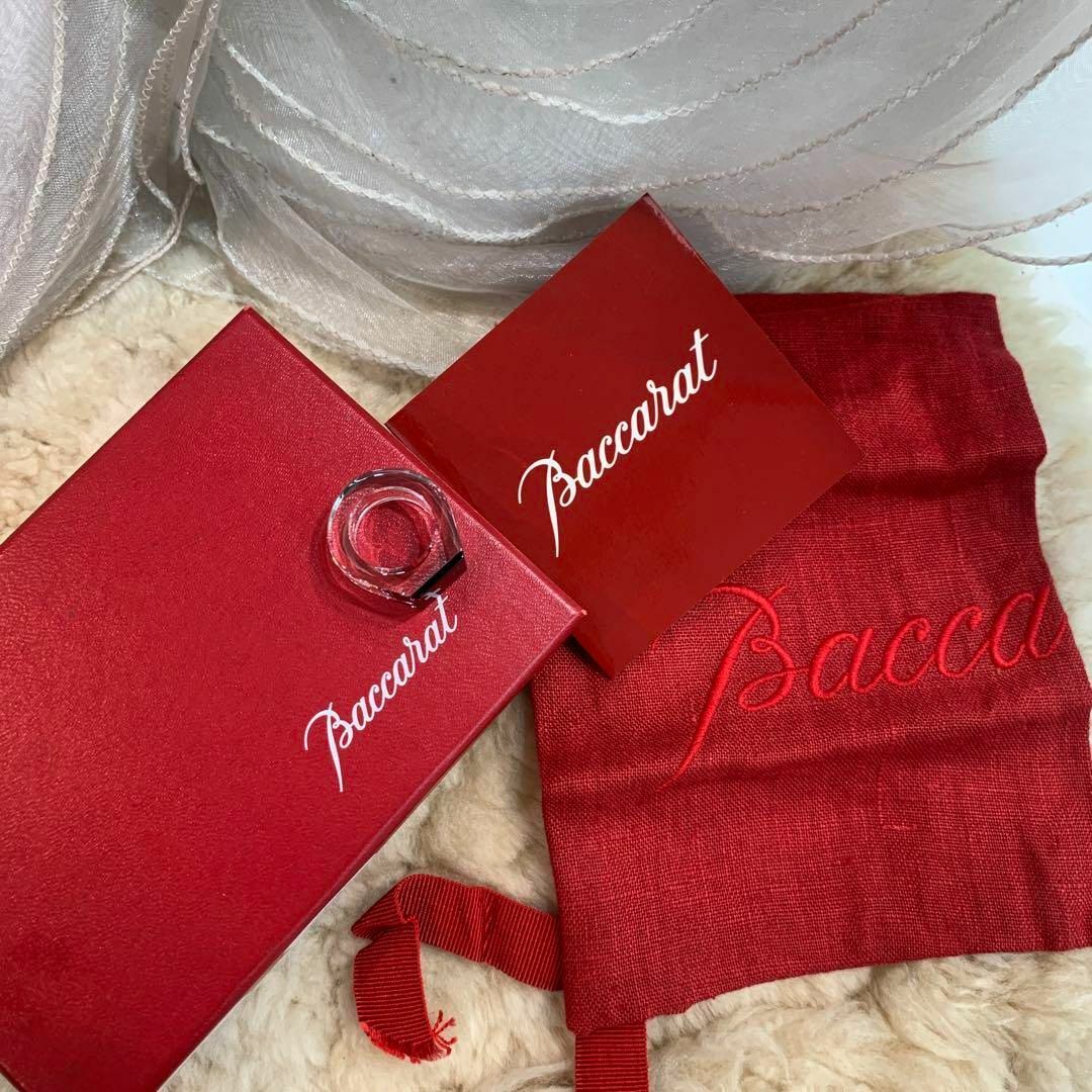 Baccarat - Baccarat バカラ クリスタル リング 指輪 クリア
