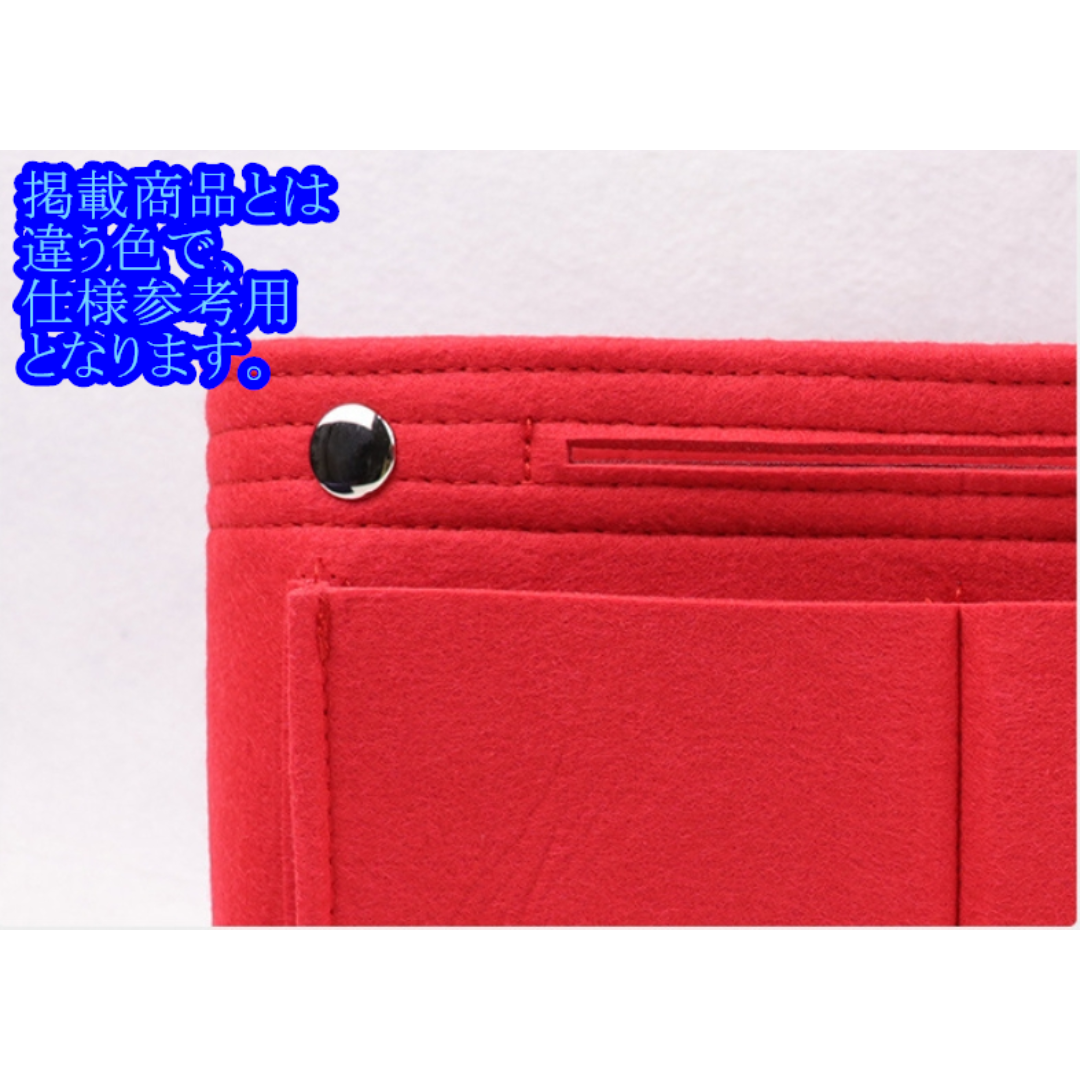 バッグインバッグ ベージュ　インナーバッグ 整理 軽量 リュック　小物入れ レディースのバッグ(その他)の商品写真