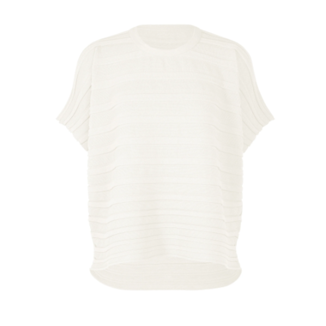 PLEATS PLEASE ISSEY MIYAKE - 10％セール PLEATS PLEASE ISSEY MIYAKE丸首半袖ニット