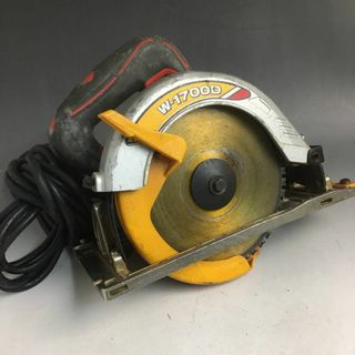 リョービ(RYOBI)の【動作品】RYOBI W-1700D リョービ 電気丸ノコ ブレーキ付 大工 D(工具/メンテナンス)