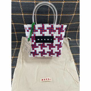 マルニ(MARNI)のマルニ　かごバッグ  人気品　トートバッグ(かごバッグ/ストローバッグ)
