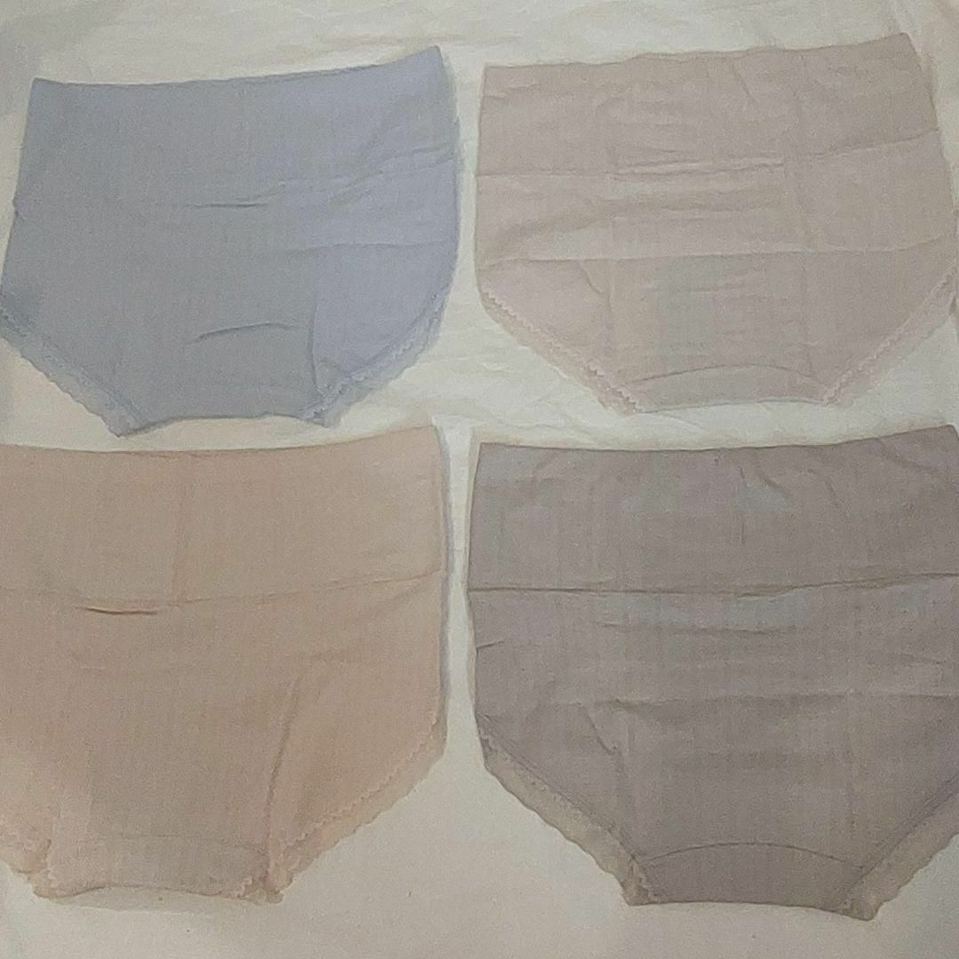 大特価❕4枚❕お腹の冷え防止❕ハイウエスト ショーツ 梅雨 淡色 L メンズのジャケット/アウター(ノーカラージャケット)の商品写真
