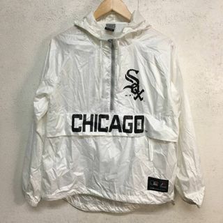 MAJESTIC NYLON PULLOVER CHICAGO WHITE SO(パーカー)