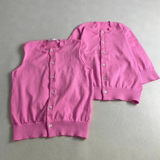 コムデギャルソンコムデギャルソン(COMME des GARCONS COMME des GARCONS)の美品　コムデギャルソンコムデギャルソン　アンサンブル　ニット　カーディガン(アンサンブル)
