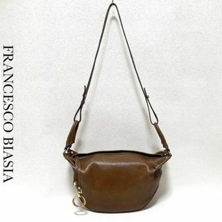フランチェスコビアジア(FRANCESCO BIASIA)のFRANCESCO BIASIA 本革 レザー ショルダーバッグ(ショルダーバッグ)